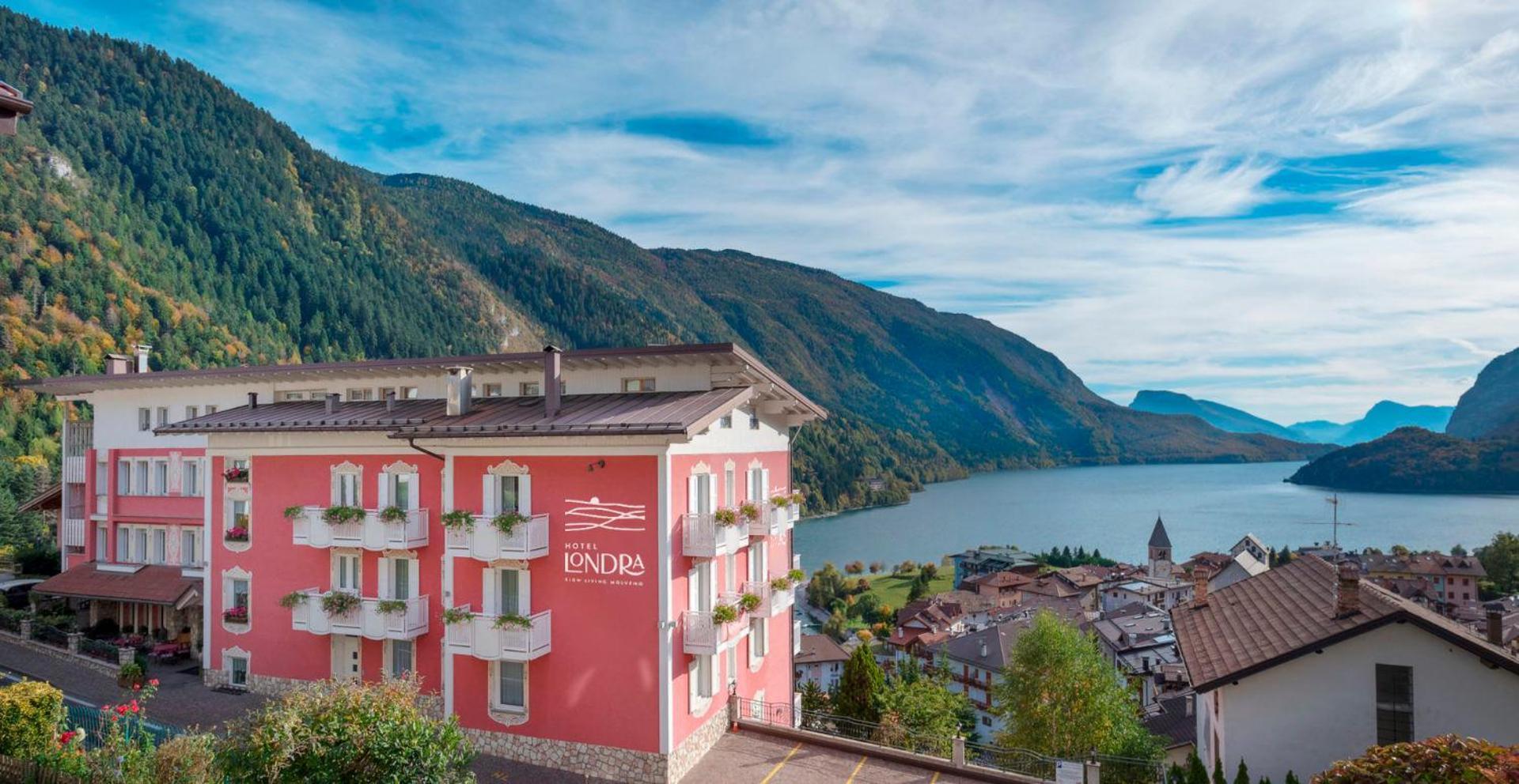 Hotel Londra Slow Living Molveno Exterior foto